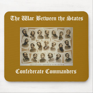 Confederate Commanders Mouse Pad