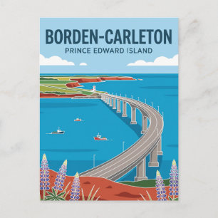 Confederation Bridge Canada Postcard