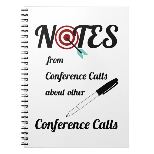 Conference Call Notebook (Front)