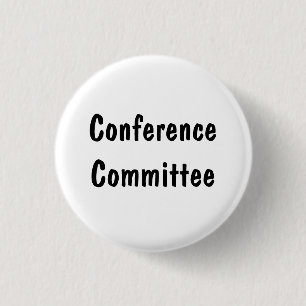 Conference Committee 3 Cm Round Badge