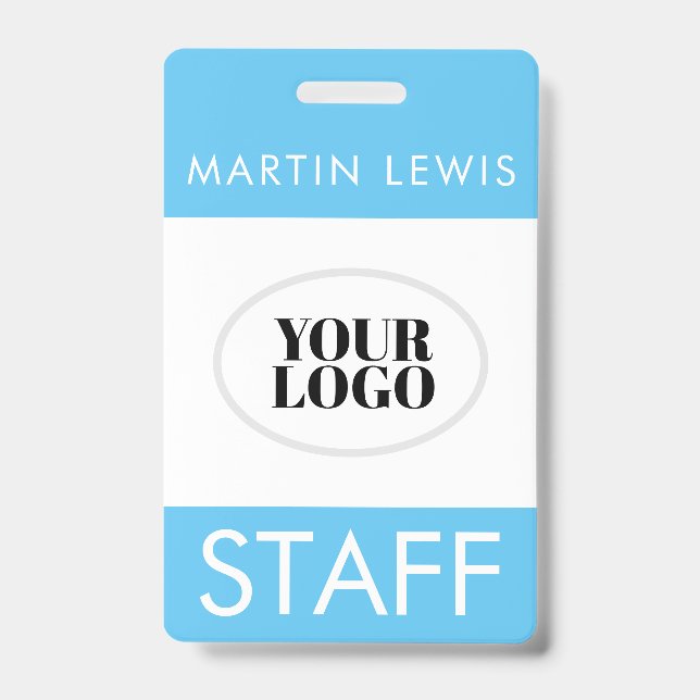 Conference Lanyard Badge Custom STAFF ID  (Front)