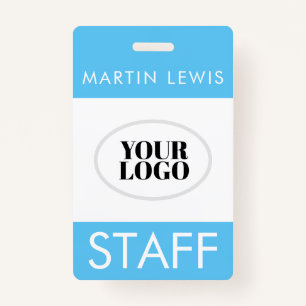 Conference Lanyard Badge Custom STAFF ID  ID Badge