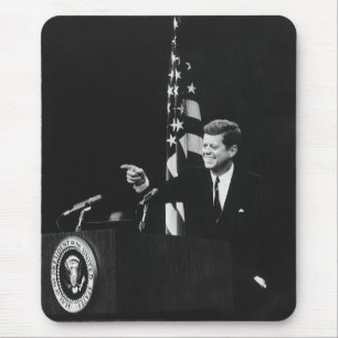 Conference of John Kennedy 35th US President Mouse Pad