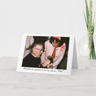 Confession Card
