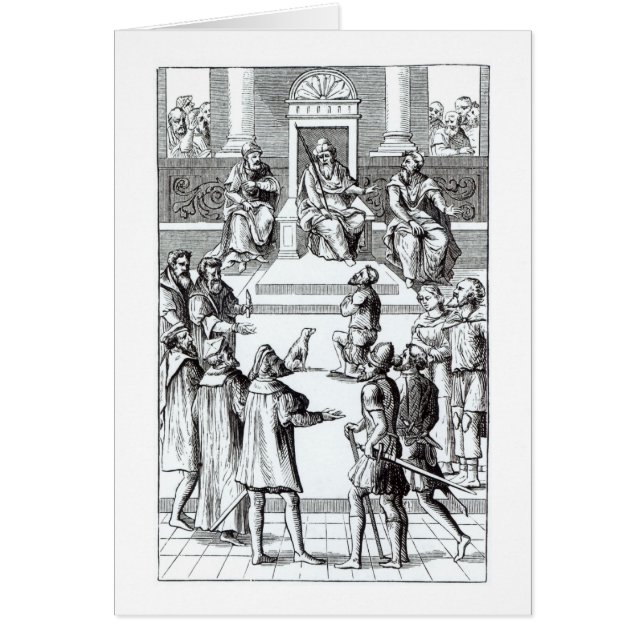 Confession for amends before the tribunal, after a (Front)