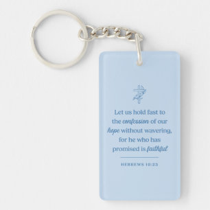 Confession of Hope Christian Key Ring