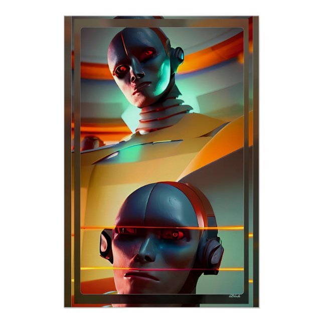 Confessions of an Electric Monk Poster (Front)