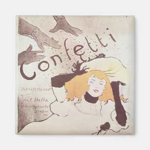 Confetti, 1893 magnet