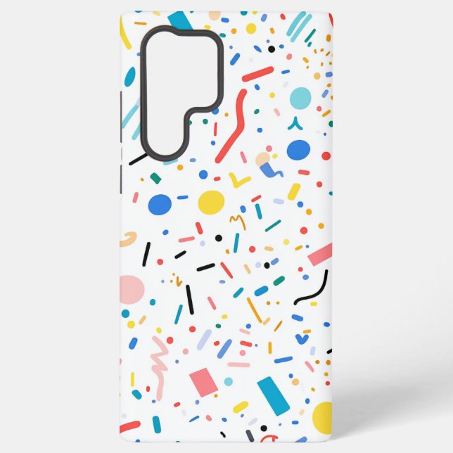 Confetti Bliss Samsung Galaxy S22 Ultra Case (Back)