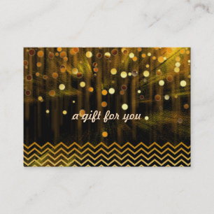 Confetti Chevron Salon and Spa Gift Certificate