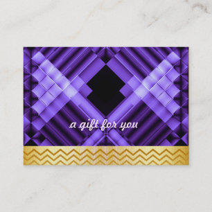 Confetti Chevron Salon and Spa Gift Certificate