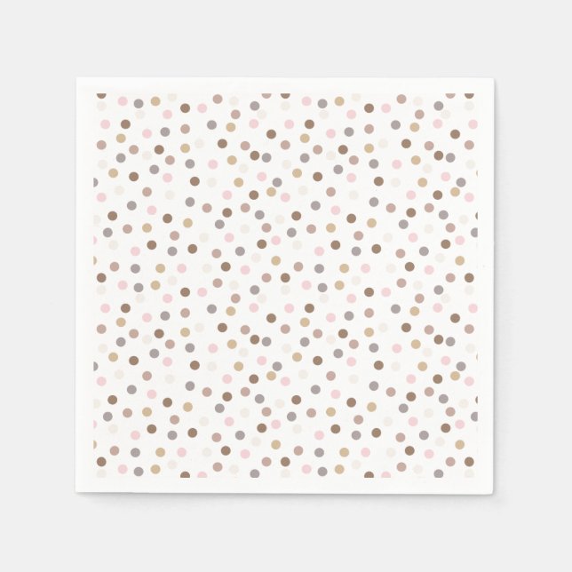 Confetti Chic (Dots) Napkin (Front)