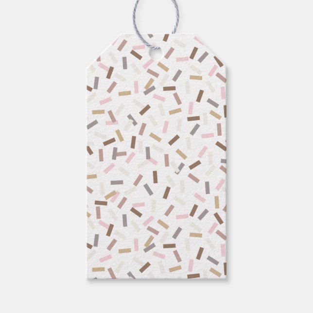 Confetti Chic (Sprinkles) Gift Tags (Front)