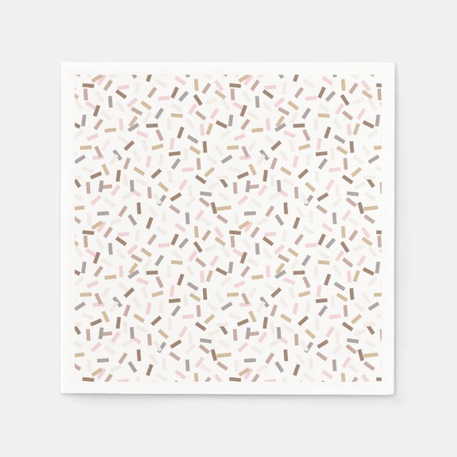 Confetti Chic (Sprinkles) Napkin (Front)