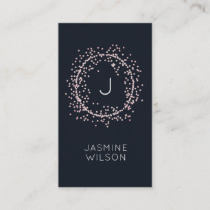 Confetti Classic Minimalistic Business Card