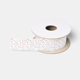 Confetti Contemporary (Sprinkles) Satin Ribbon