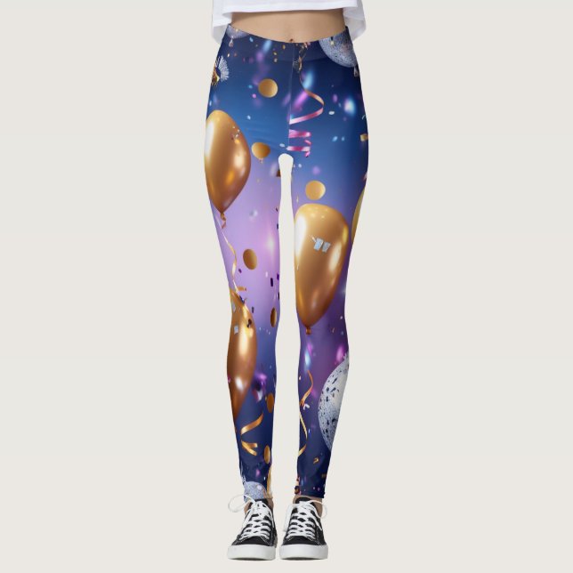 Confetti Countdown Leggings (Front)