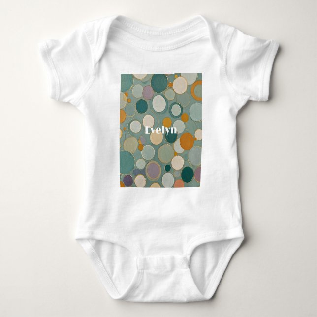 Confetti Currents Baby Bodysuit (Front)