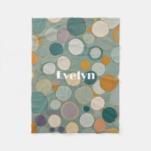 Confetti Currents Fleece Blanket