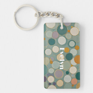 Confetti Currents Key Ring