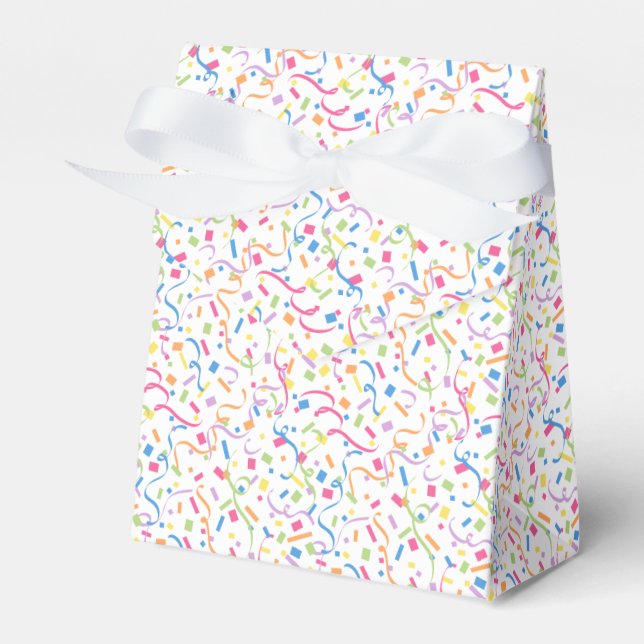 Confetti Dazzle (Surprise) Favour Box (Front Side)