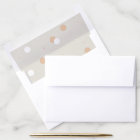 Confetti Festive Polka Dot Envelope Liner