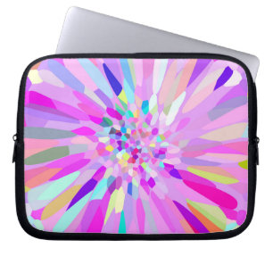Confetti Flower Pastel Laptop Sleeve