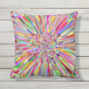 Confetti Flower Summer Cushion