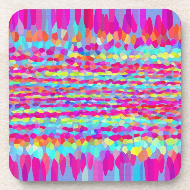 Confetti Fringe Coaster (Front)