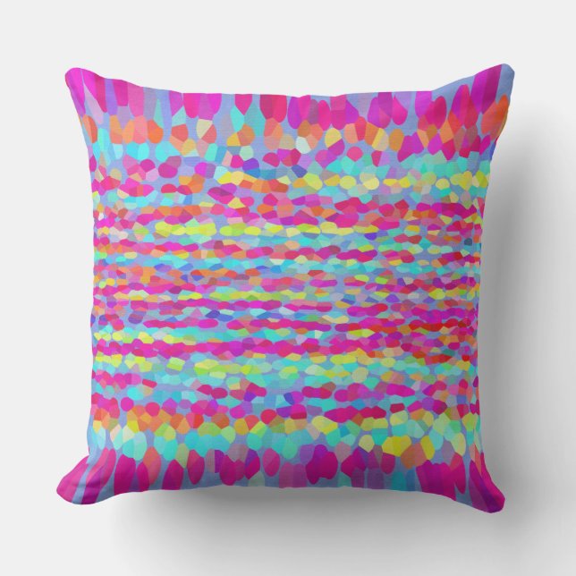Confetti Fringe Cushion (Front)
