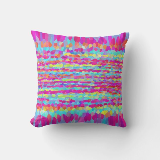 Confetti Fringe Cushion (Front)