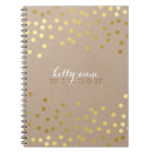 CONFETTI GLAMOROUS cute spot gold crafty kraft