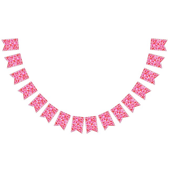 Confetti Hearts Mix Bunting (All)