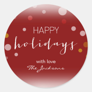 Confetti - holiday stickers