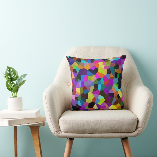 Confetti in Jewel Tones Cushion (Chair)