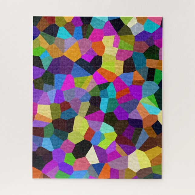 Confetti in Jewel Tones Jigsaw Puzzle (Vertical)