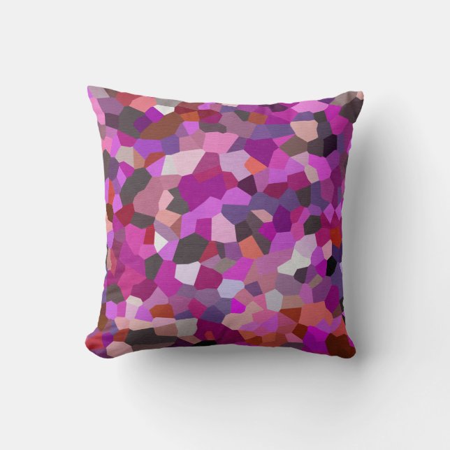 Confetti Magenta Mind Cushion (Front)