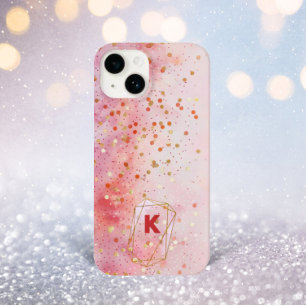 Confetti Magic Monogram Initial Custom Case-Mate iPhone 14 Case