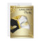 Confetti Mask Black Gold Masquerade Party