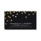 CONFETTI modern cool dot pattern gold foil black