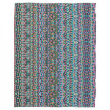 Confetti Mosaic II Fleece Blanket