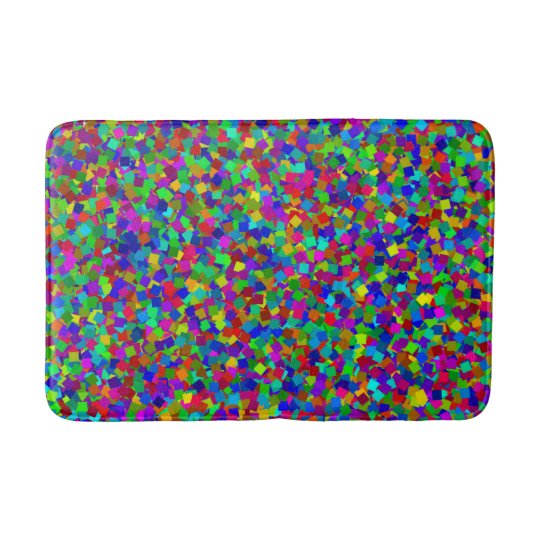 Confetti - Multicolored Bath Mat