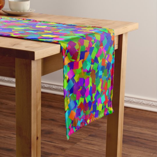 Confetti - Multicolored Short Table Runner
