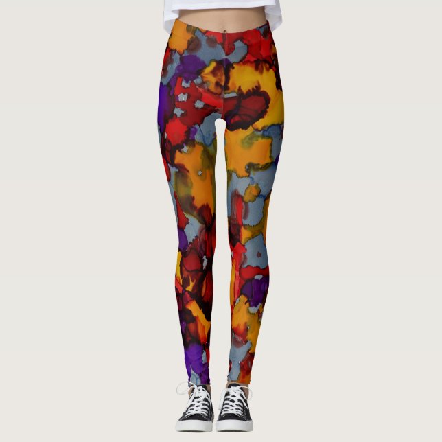 Confetti Nightmare Leggings (Front)