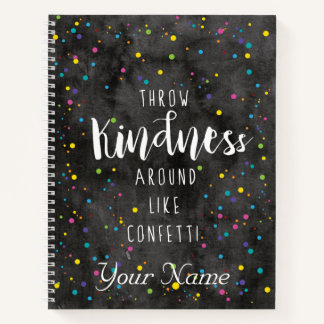 Confetti Notebook