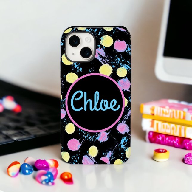 Confetti Paint Splash Multicolor Custom Case-Mate  iPhone Case (Creator Uploaded)