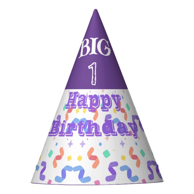 Confetti Party Hat (Front)