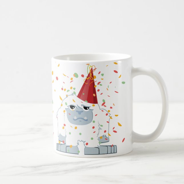 Confetti Party Yeti Coffee Mug (Right)