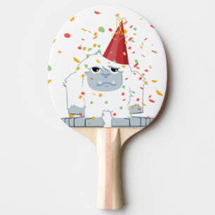 Confetti Party Yeti Ping Pong Paddle