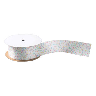 Confetti Pastels (Surprise) Satin Ribbon